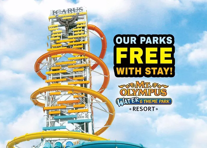 Pet Friendly hotel: Mt. Olympus Water Park And Theme Park Resort